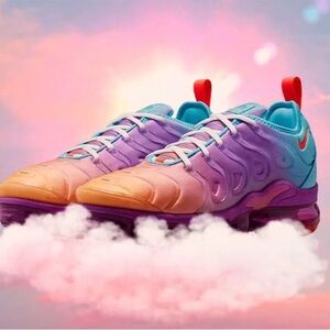 Nike Air VaporMax Plus - size 8.5 - Fuchsia Dream Bright Crimson Gradient